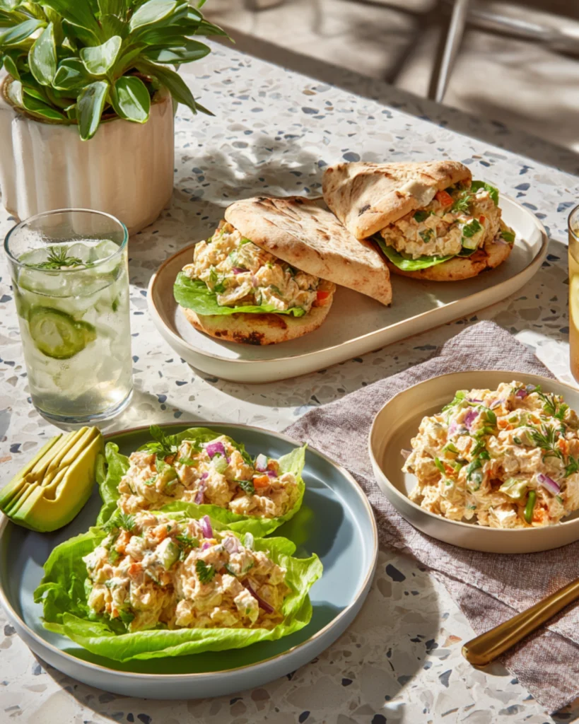 Creative ways to serve the best canned chicken salad, from sandwiches to lettuce wraps