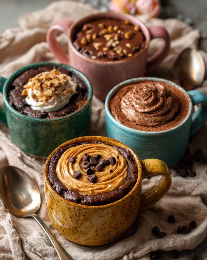 Chocolate Mug Cake – 5-Minute Rich & Fluffy Dessert You’ll Love 4 finished chocolate mug cake dessert