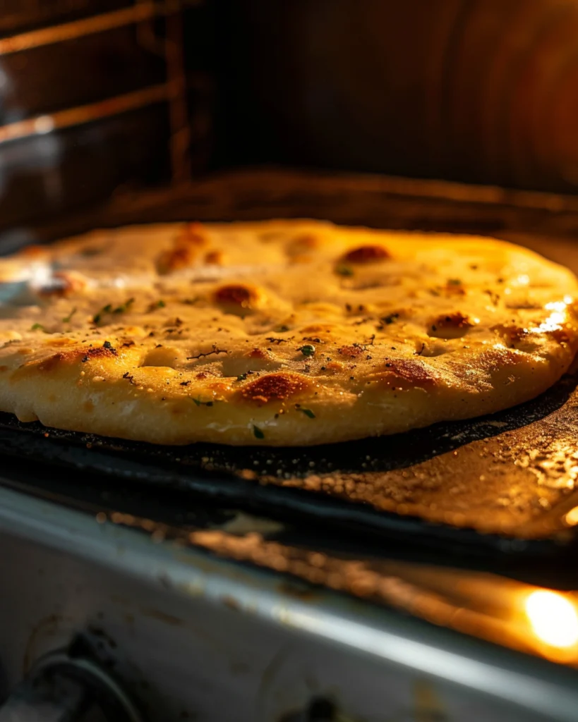 cottage-cheese-flatbread-baking