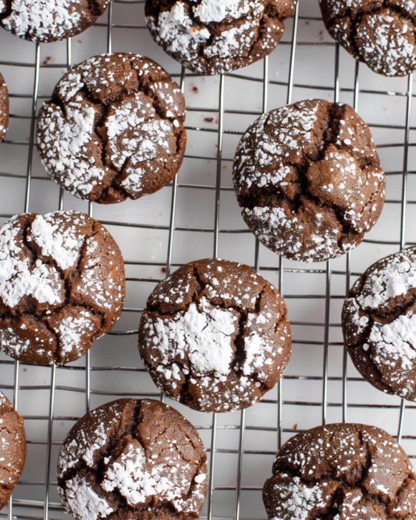 Chocolate Crinkle Cookies – 7 Secrets for Perfect Results 5 cooling chocolate crinkle cookies