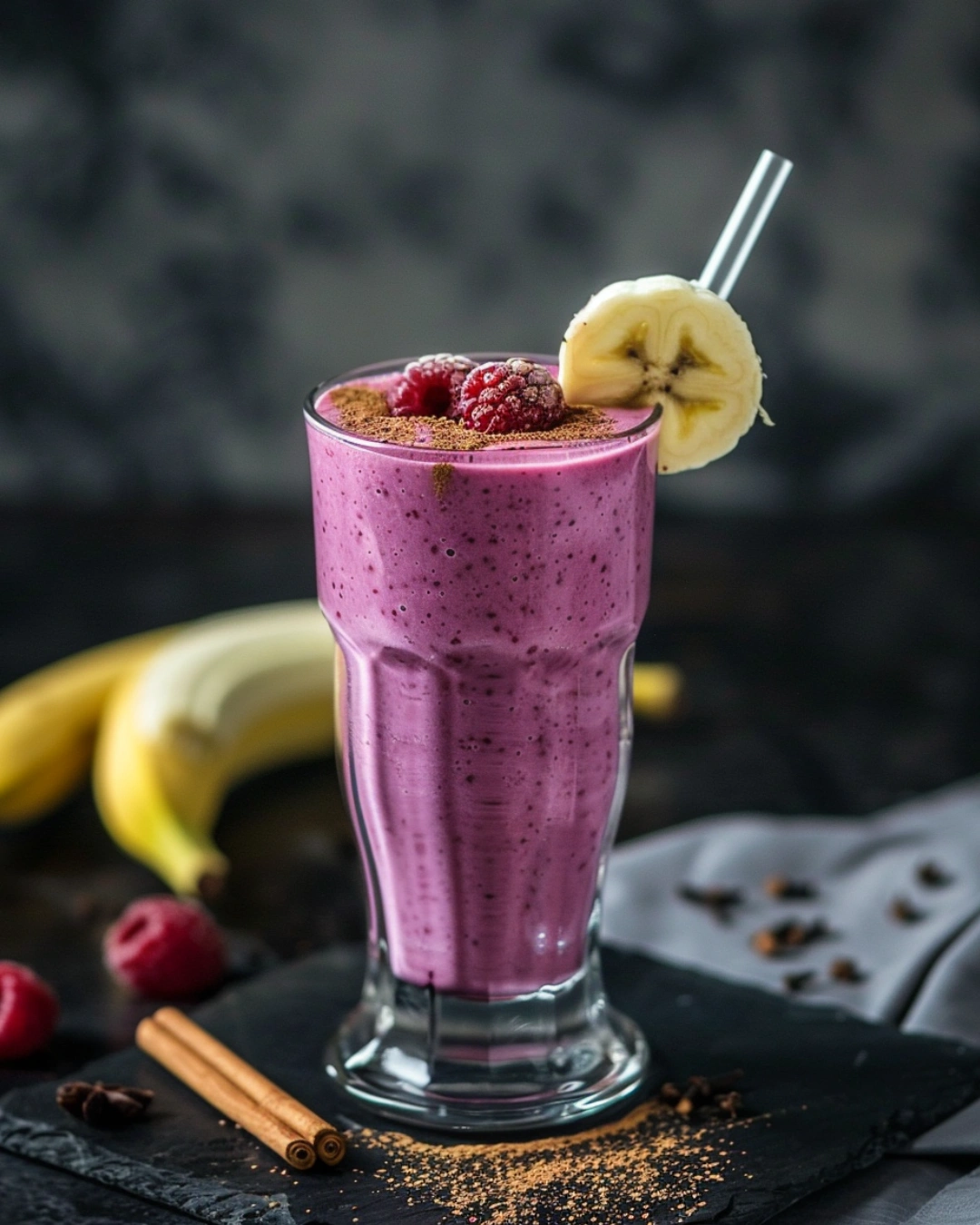 Cottage cheese smoothie being blended to perfection in a high-speed blender