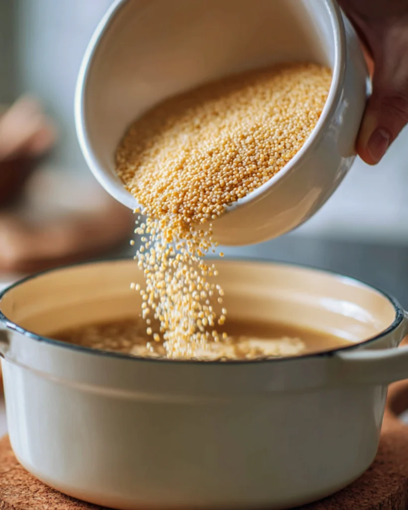 Italian Penicillin Soup: 5 Powerful Ways It Heals Fast 3 broth with pastina simmering in modern kitchen pot