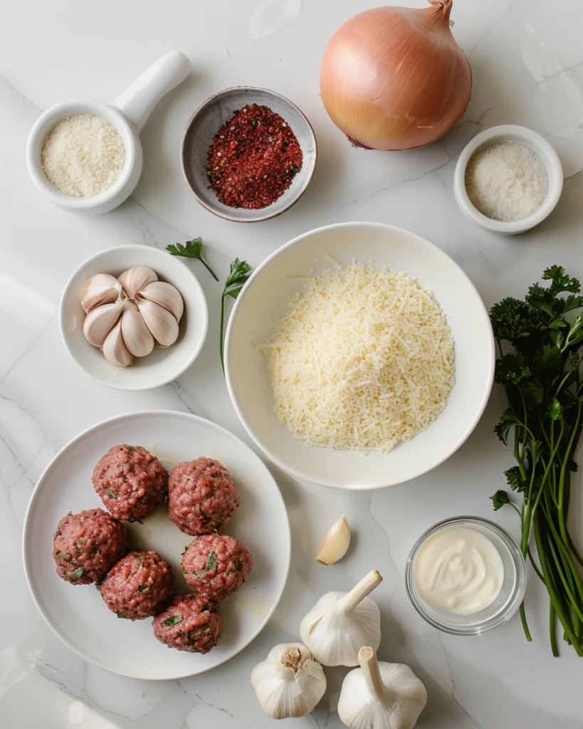 ingredients for marry me meatballs recipe