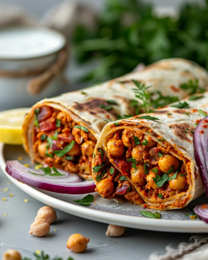 Spicy Buffalo Chickpea Wraps – 5 Proven Healthy Steps 5 serving spicy buffalo chickpea wraps