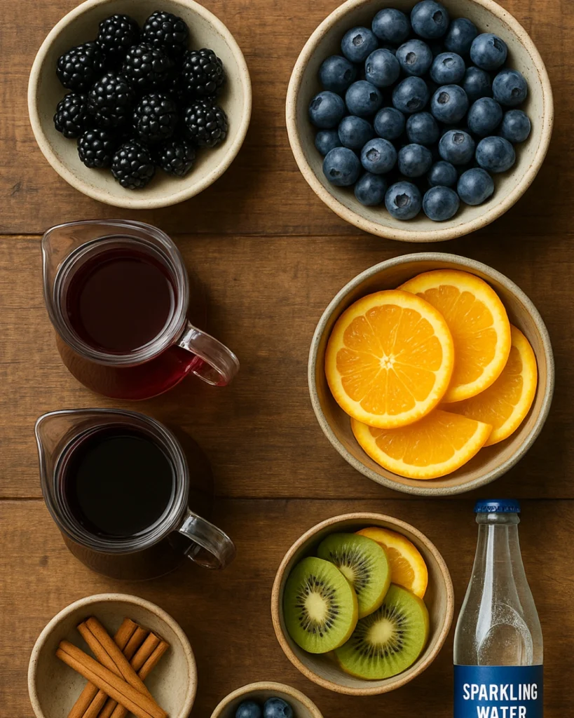 Healthy Spooky Dark Sangria – 5-Star Halloween Punch Kids Love 2 Ingredients for Healthy Spooky Dark Sangria