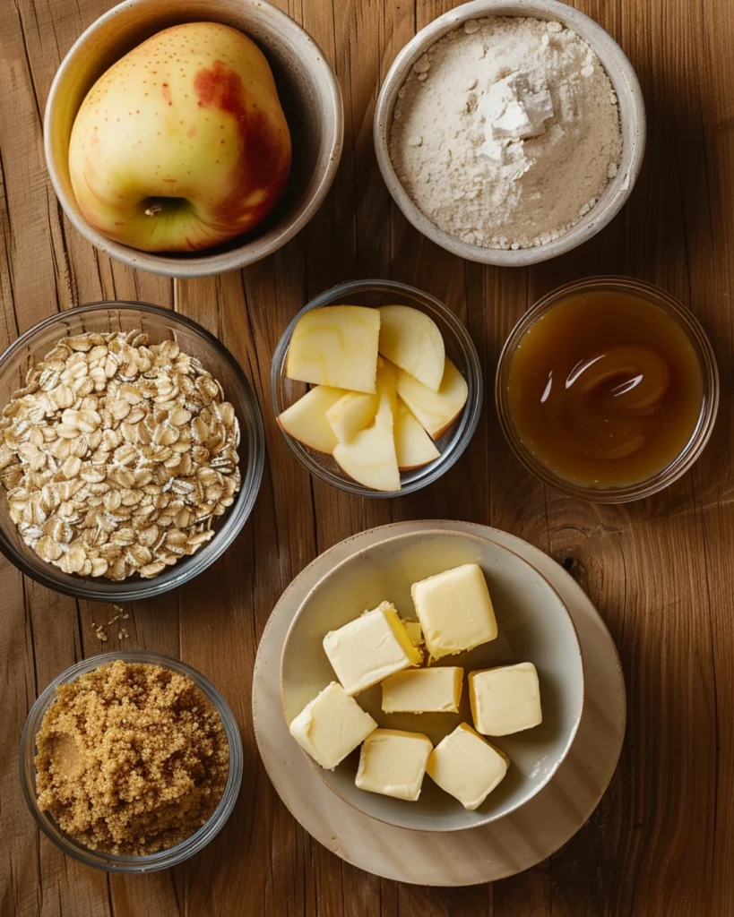 Caramel Apple Crumble Bars 5 Easy Steps to Cozy Perfection 2 Ingredients for caramel apple crumble bars