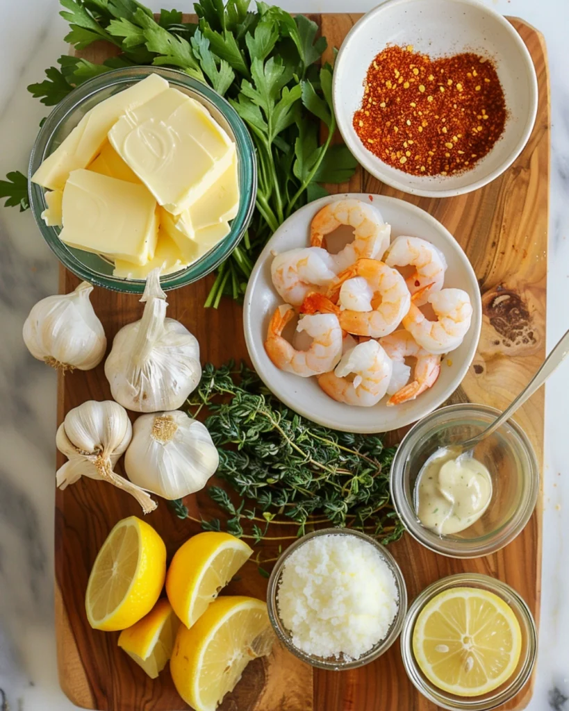 Cowboy Butter Shrimp Skewers :The Ultimate Delicious Flavor Ride | 30-Minute Recipe 2 cowboy butter shrimp skewers ingredients