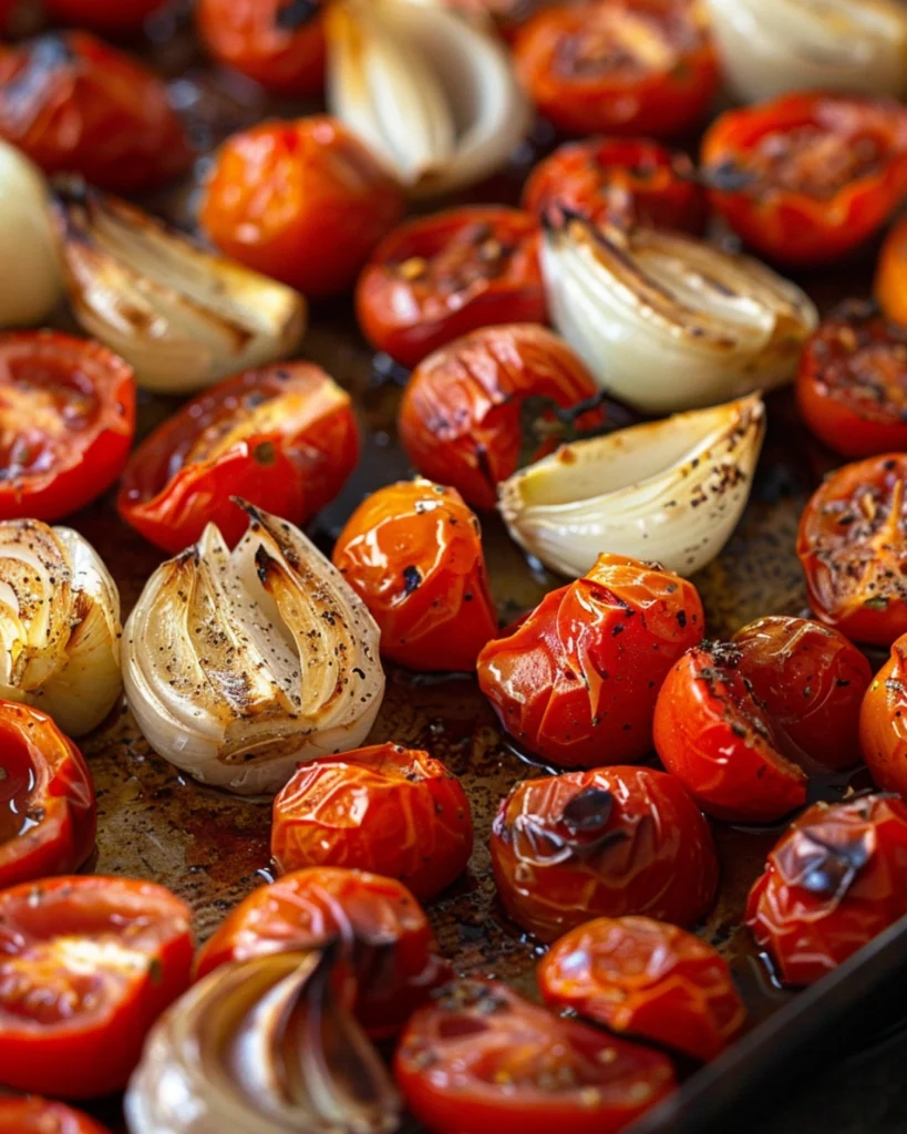 Creamy Tomato Basil Soup Recipe – 1 Cozy Classic You’ll Love 3 Roasted tomatoes for tomato basil soup