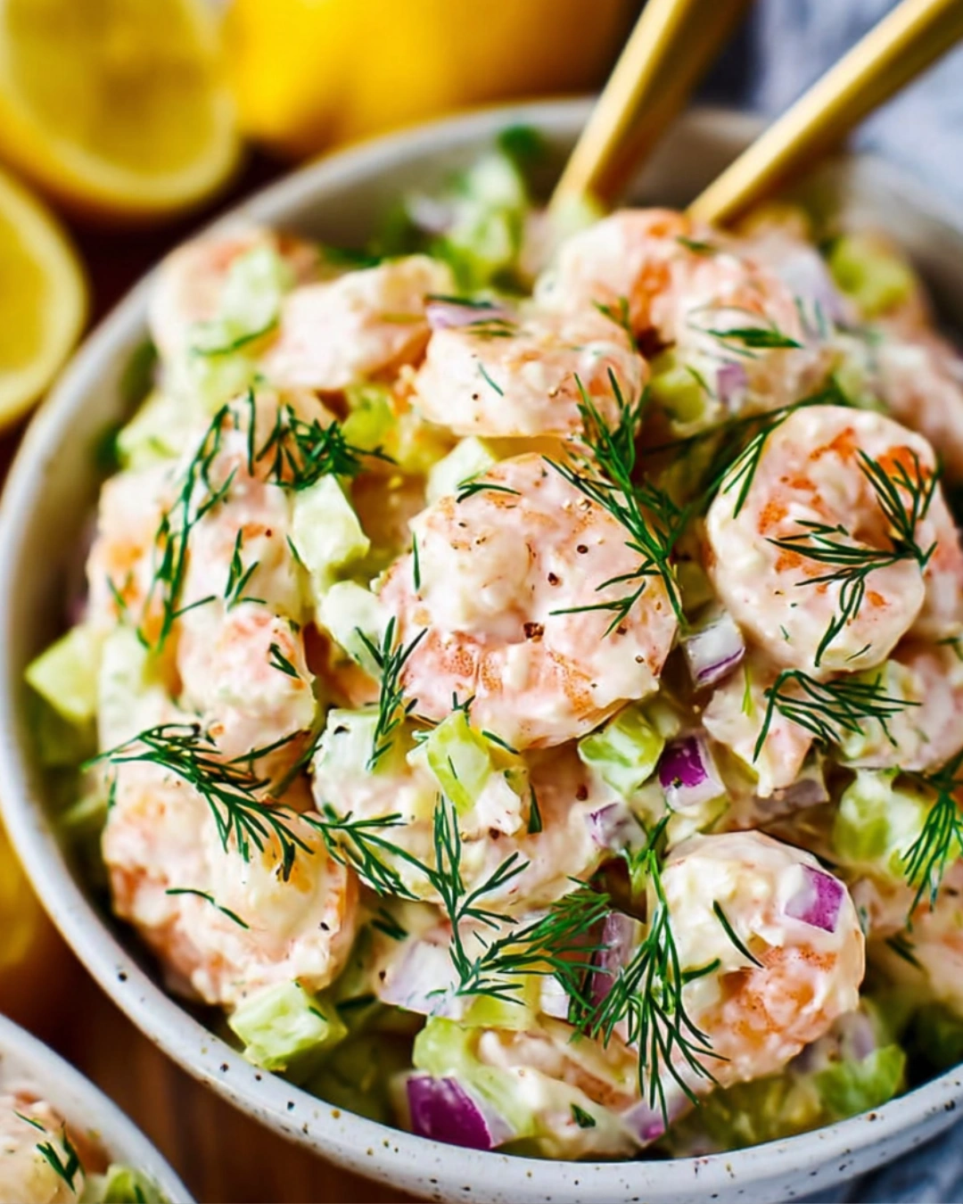 50+ Best Salad Recipes & Side Dishes: 50+ Easy Ideas for Any Meal 15 Shrimp salad served