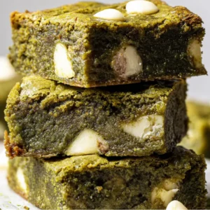 matcha brownies