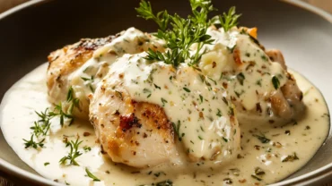 oursin Chicken with Garlic and Herb Sauce