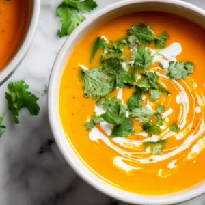 Creamy Carrot Ginger Soup Recipe