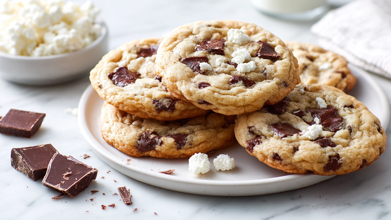 Soft & Gooey Cottage Cheese Chocolate Cookies You’ll Love 1 Cottage Cheese Chocolate Chip Cookies Recipe