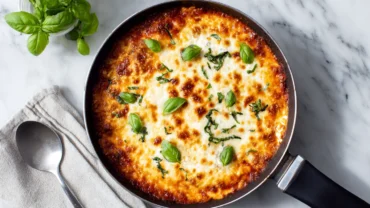 Cottage Cheese Lasagna Skillet Recipe