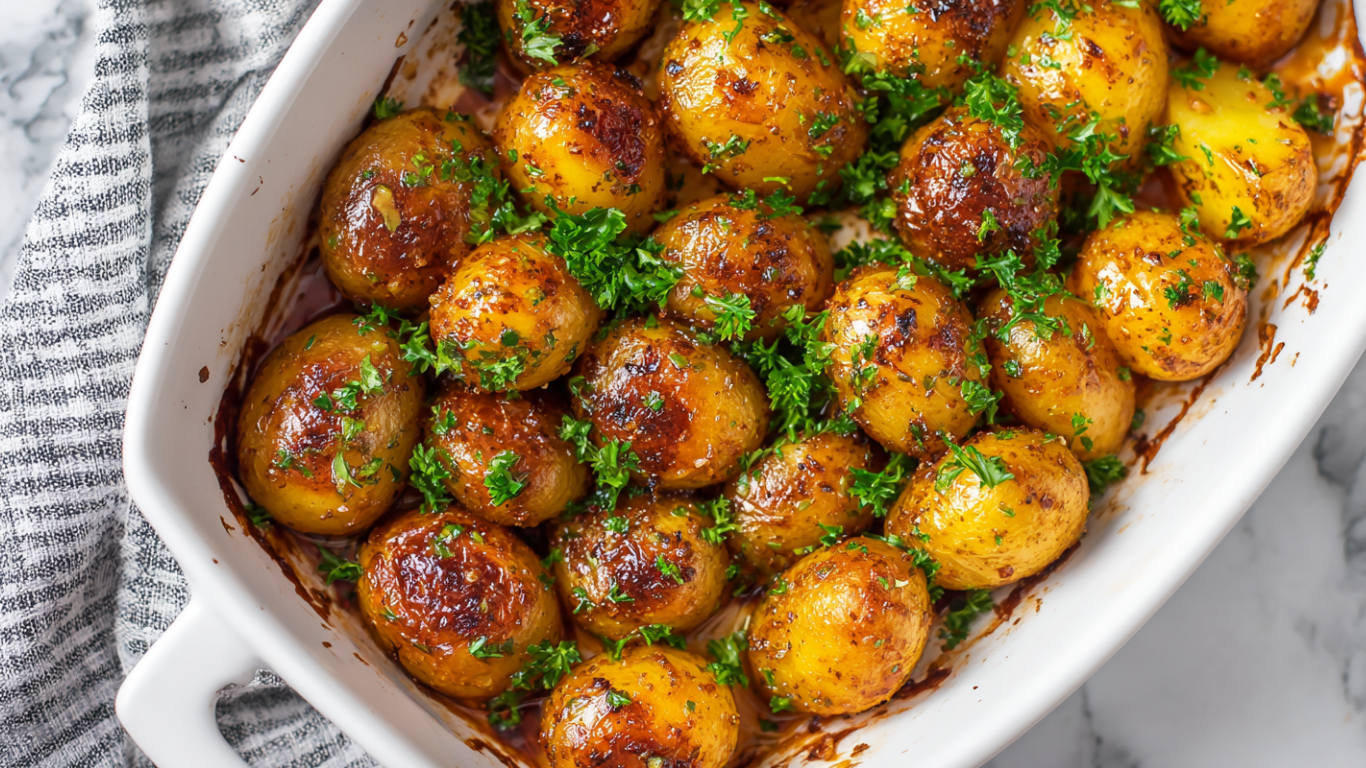 Cowboy Butter Roasted Potatoes (Crispy & Golden) 2 Cowboy Butter Roasted Potatoes Recipe