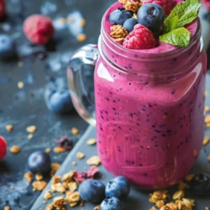 Healthy Protein Smoothie Drink