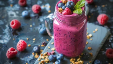 Healthy Protein Smoothie Drink