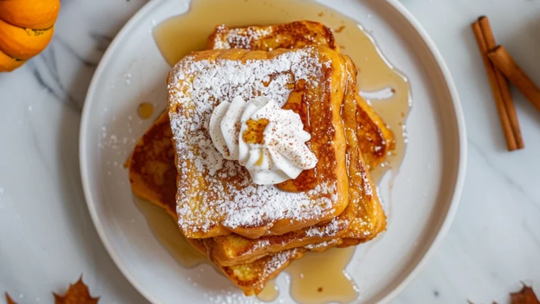 Pumpkin Spice French Toast Recipe