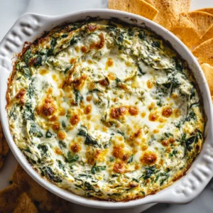 Creamy Spinach Artichoke Dip Recipe