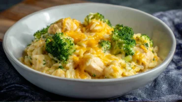 Broccoli Cheddar Chicken Orzo ingredients