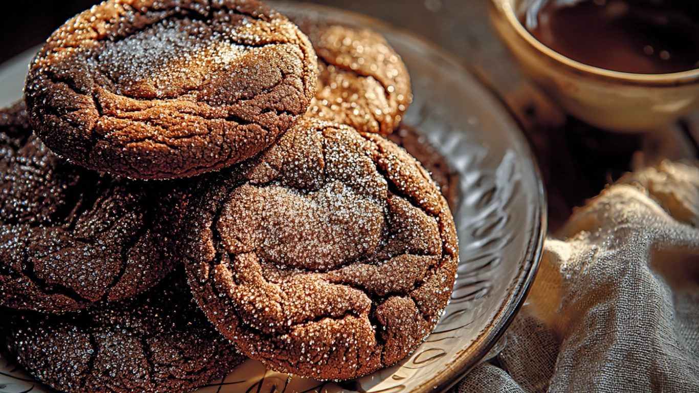 soft chocolate sugar cookies