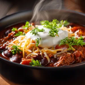 Easy Crockpot Chili 5 Ingredients Recipe