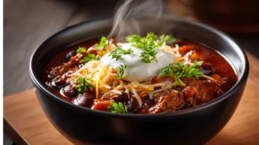Easy Crockpot Chili 5 Ingredients Recipe
