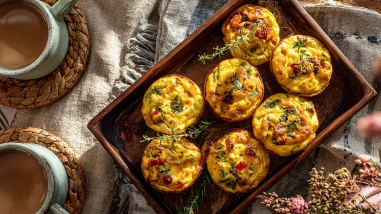 Egg & Veggie Muffin Cups fresh from the oven