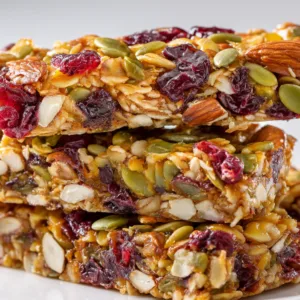 healthy granola bars