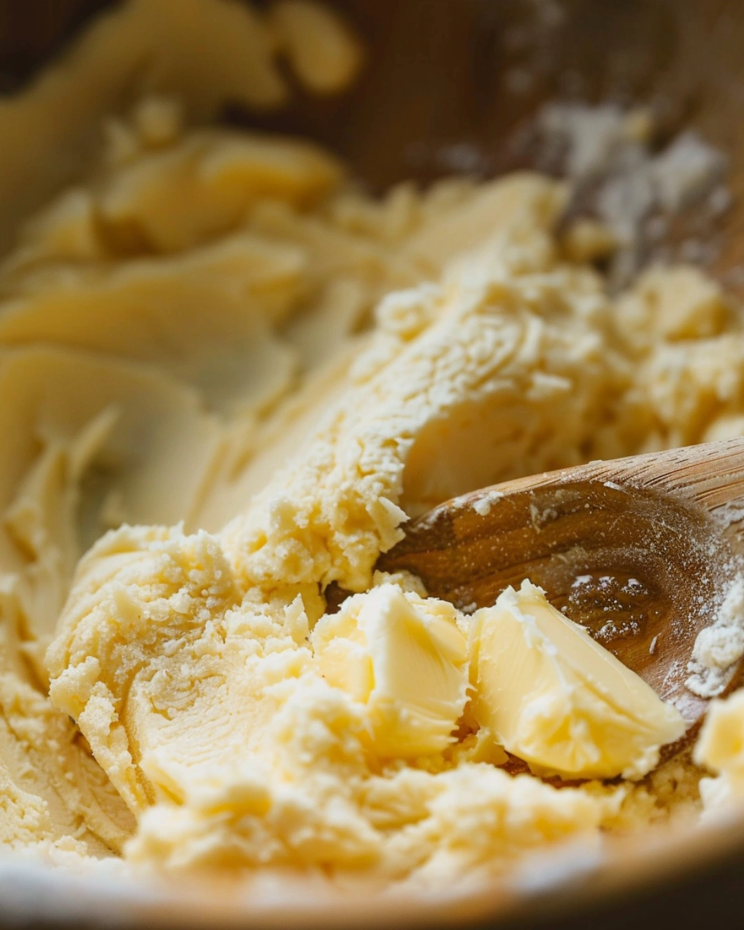 mixing butter and sugar for chocolate cookies