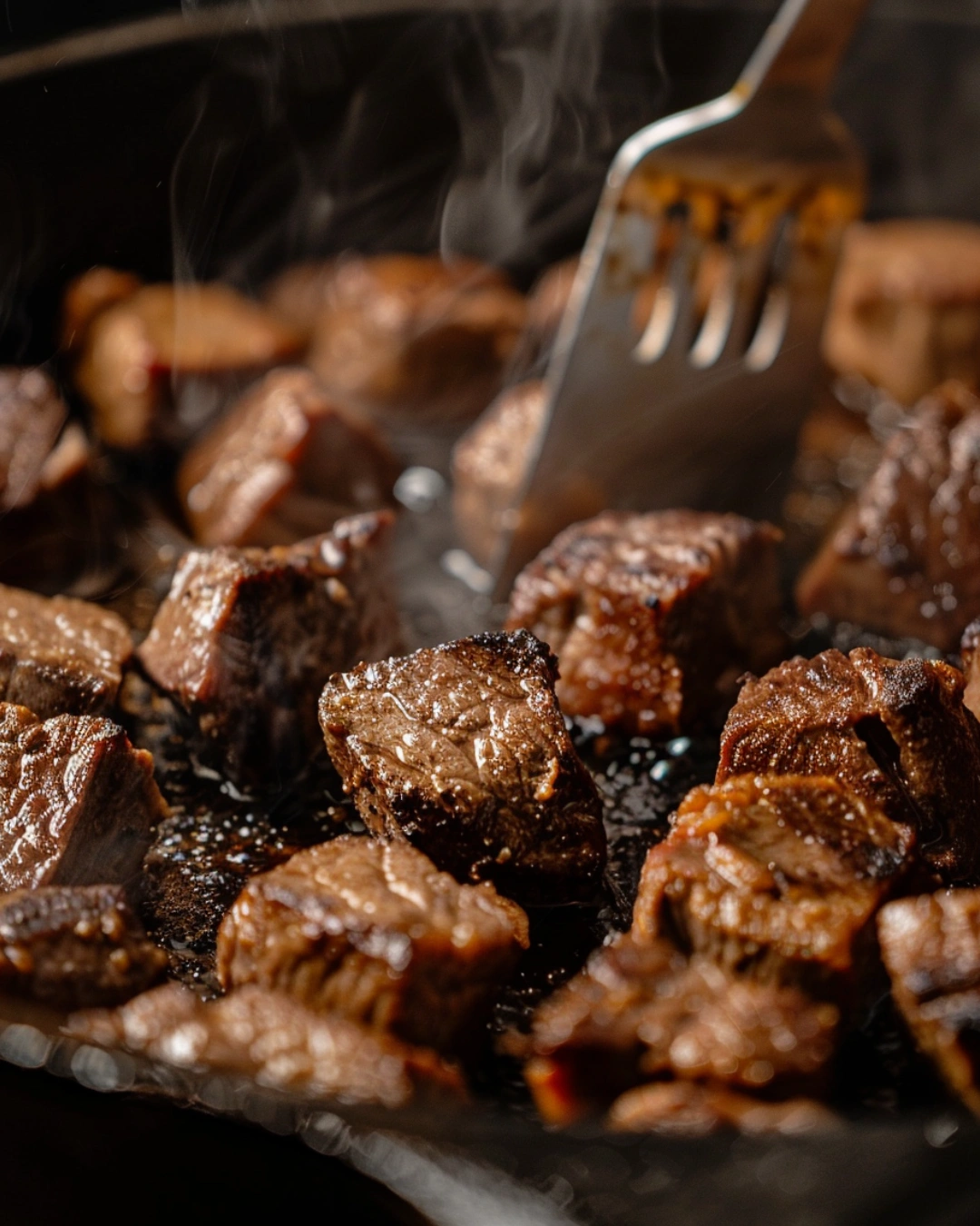 browning beef for gluten-free beef stew