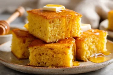 cornbread recipe moist buttery golden squares