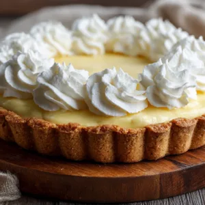 Cream Pie Recipe with Whipped Cream