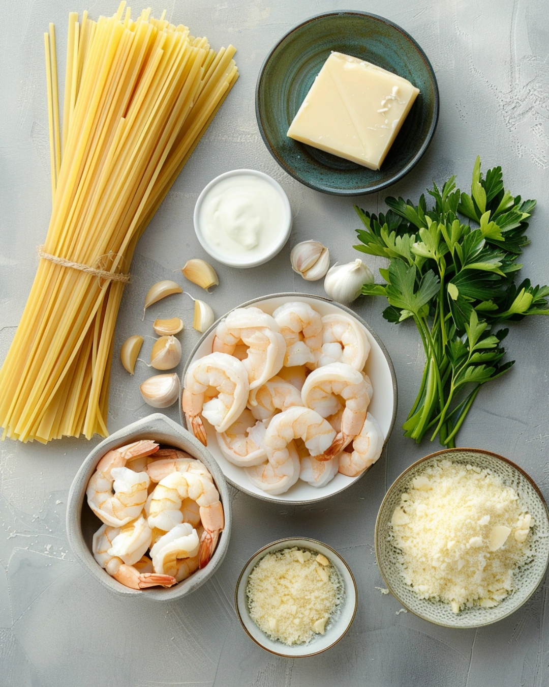 shrimp pasta recipe ingredients