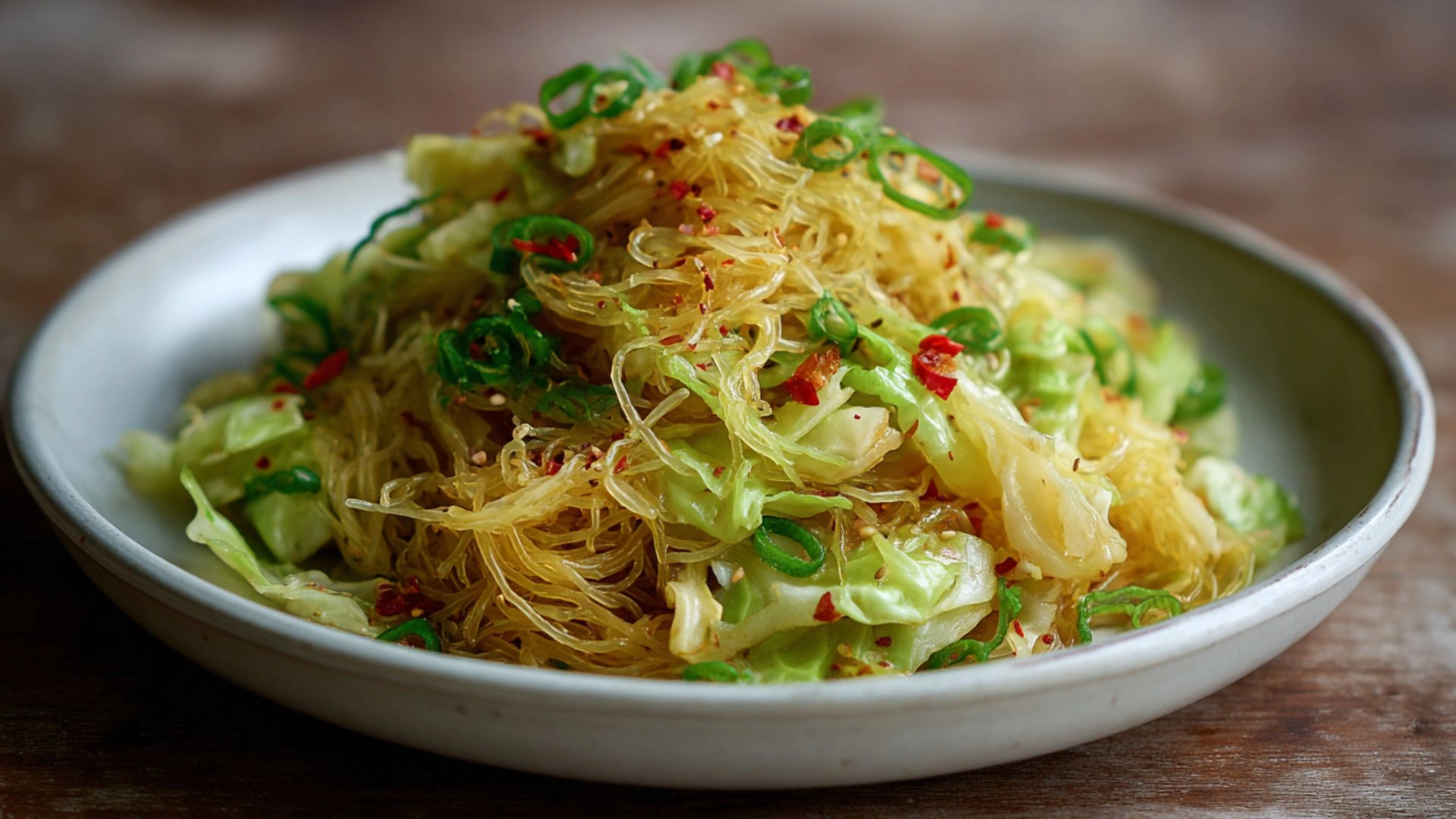 Cabbage Glass Noodles Stir Fry: 5-Step Healthy & Flavorful Dinner 2 Cabbage Glass Noodles Stir Fry