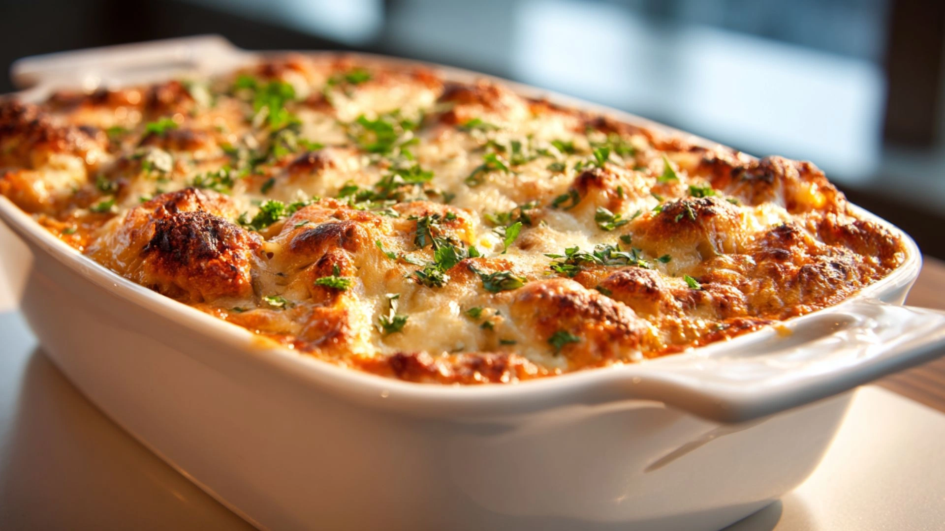 High Protein Chicken Parmesan Casserole: 5 Comfort-Filled Layers You’ll Love 2 high-protein-chicken-parmesan-casserole