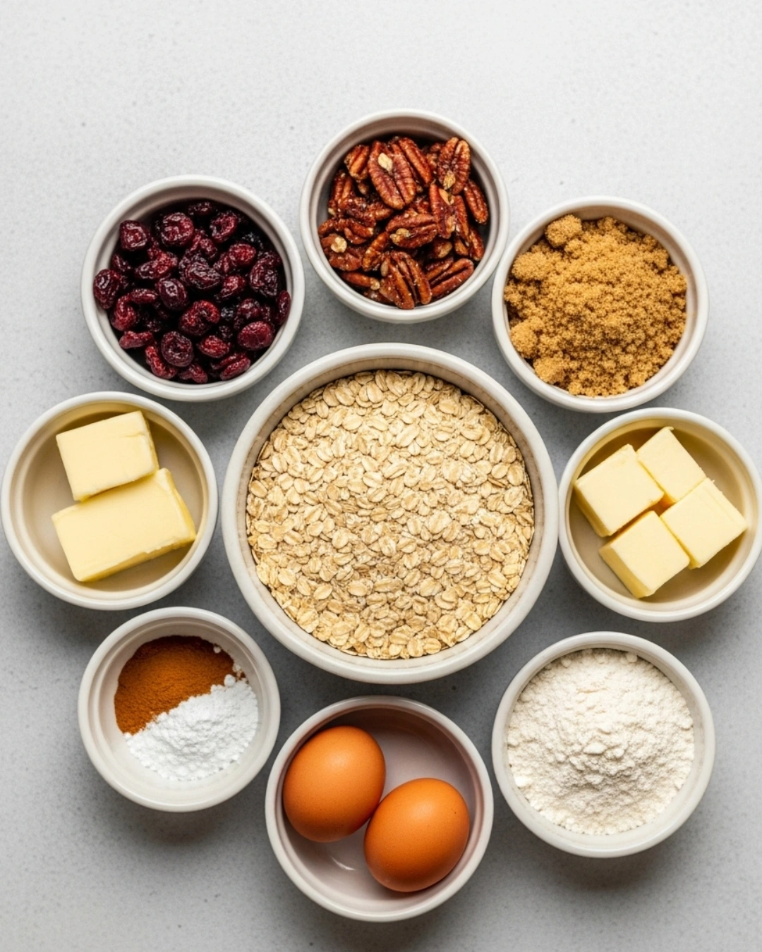 oatmeal cranberry pecan cookie ingredients