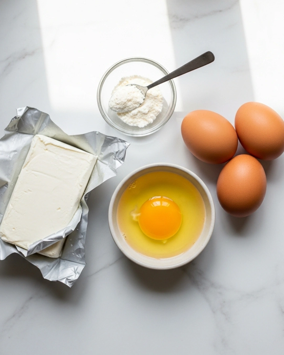 cloud bread ingredients eggs cream cheese