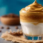 dalgona whipped coffee creamy foam