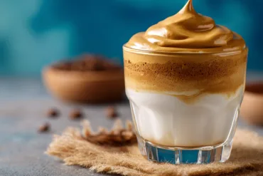 dalgona whipped coffee creamy foam