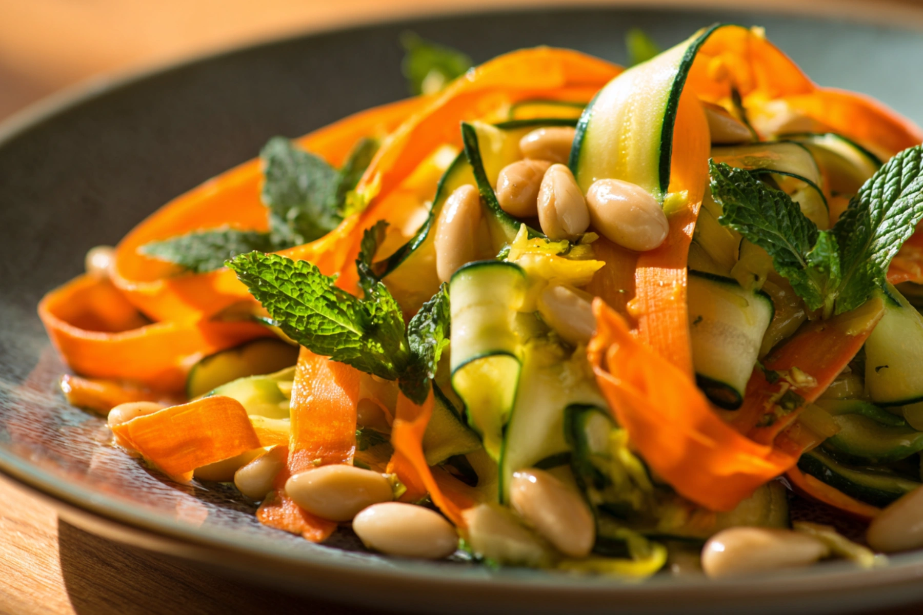 Ribbon Lettuce Salad: Amazing 5-Step Easy Fresh Recipe 3 ribbon lettuce salad fresh Mediterranean style