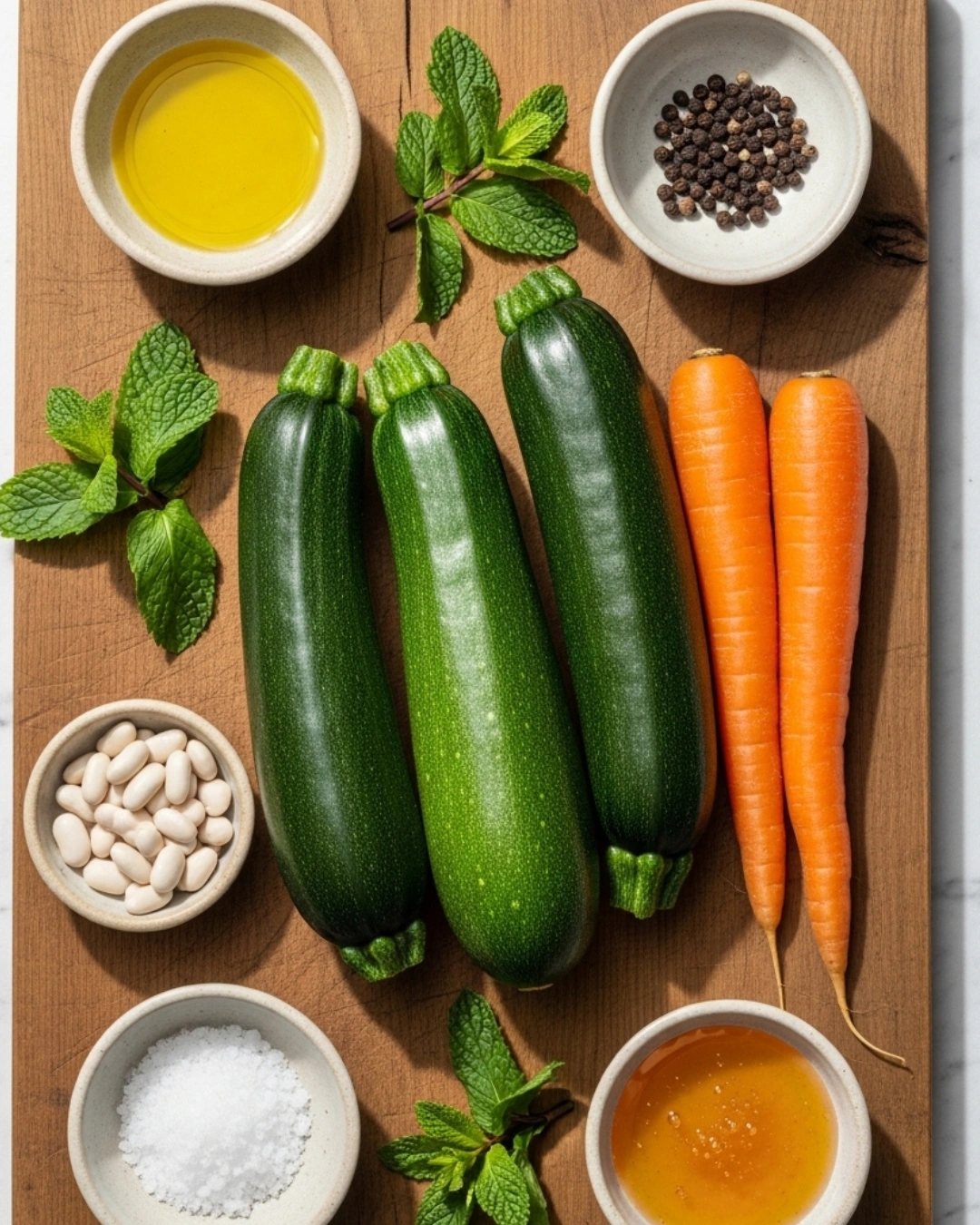 ribbon lettuce salad ingredients