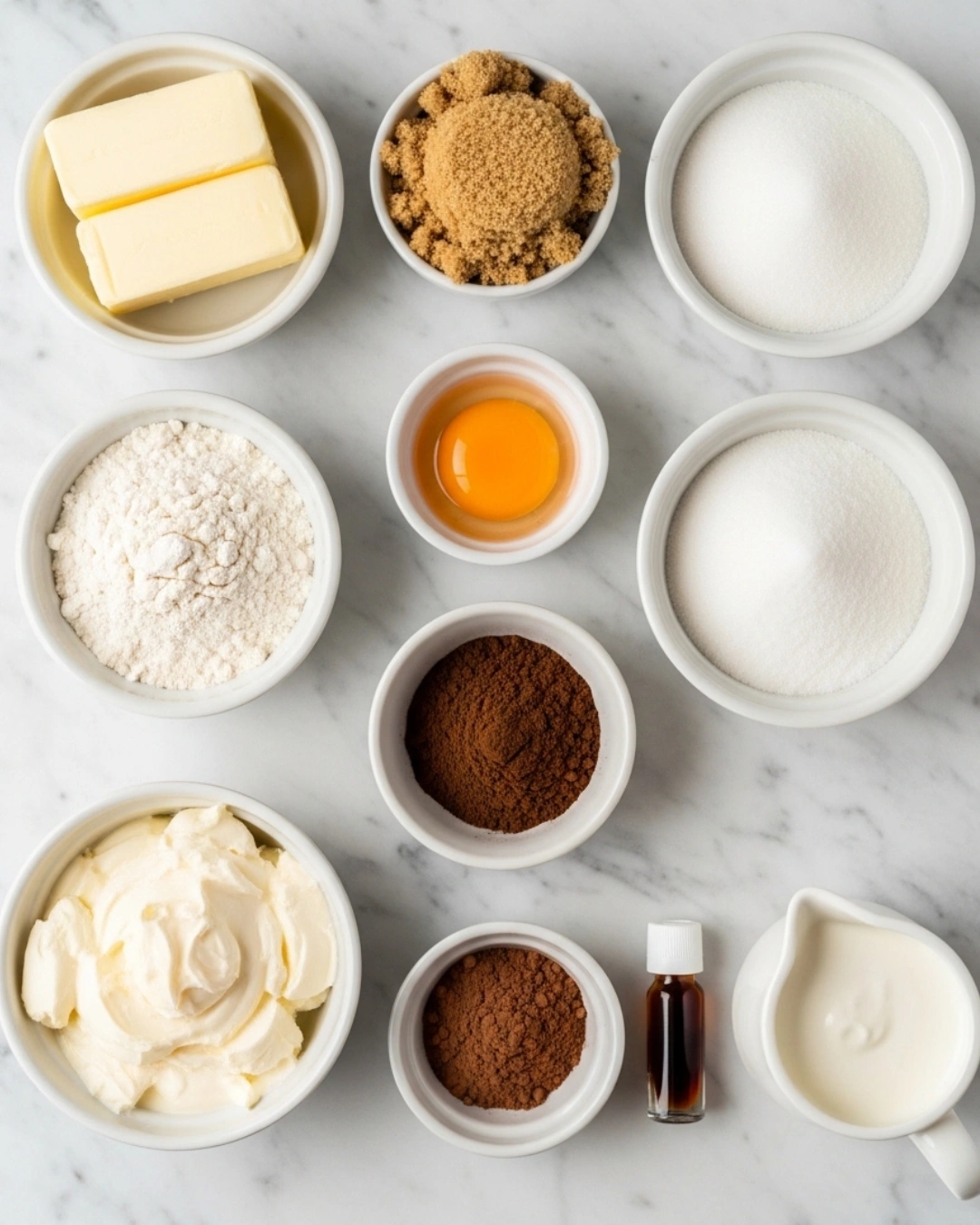ingredients for tiramisu cookies recipe easy including espresso and mascarpone