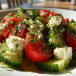 best summer salads with fresh vegetables, fruits, and healthy ingredients