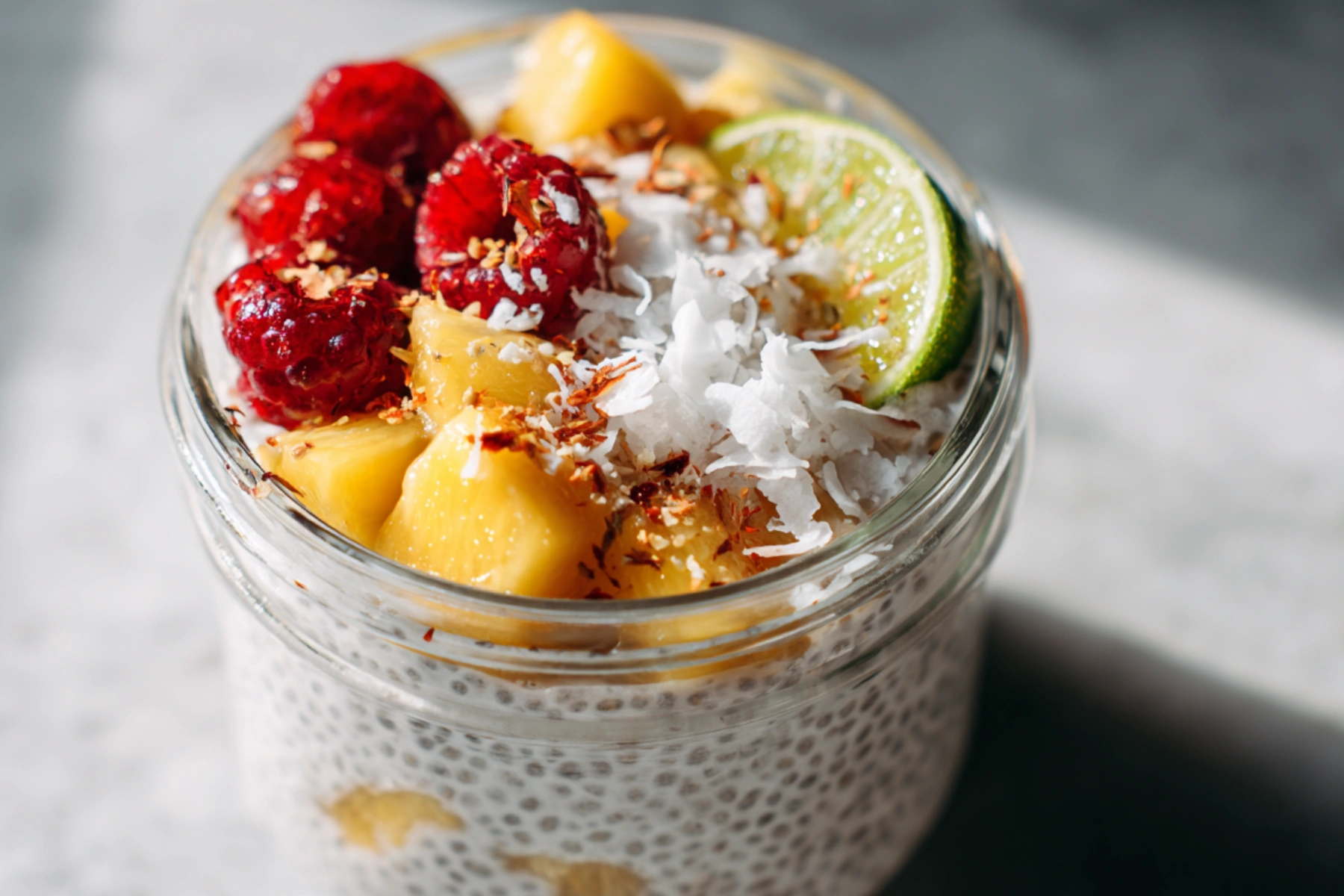 coconut milk chia pudding creamy healthy
