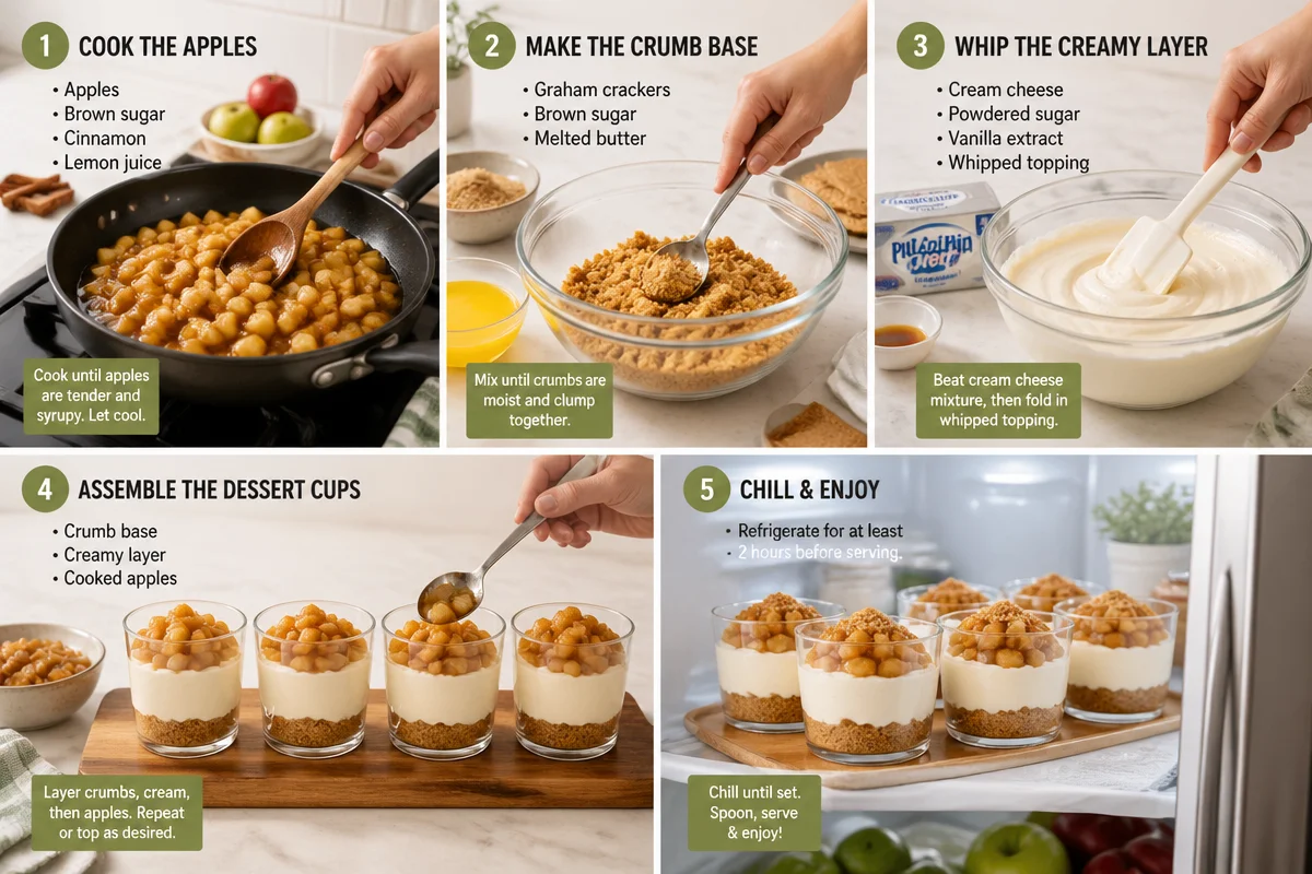 Delicious Apple Dessert Cups Perfect for Fall Gatherings