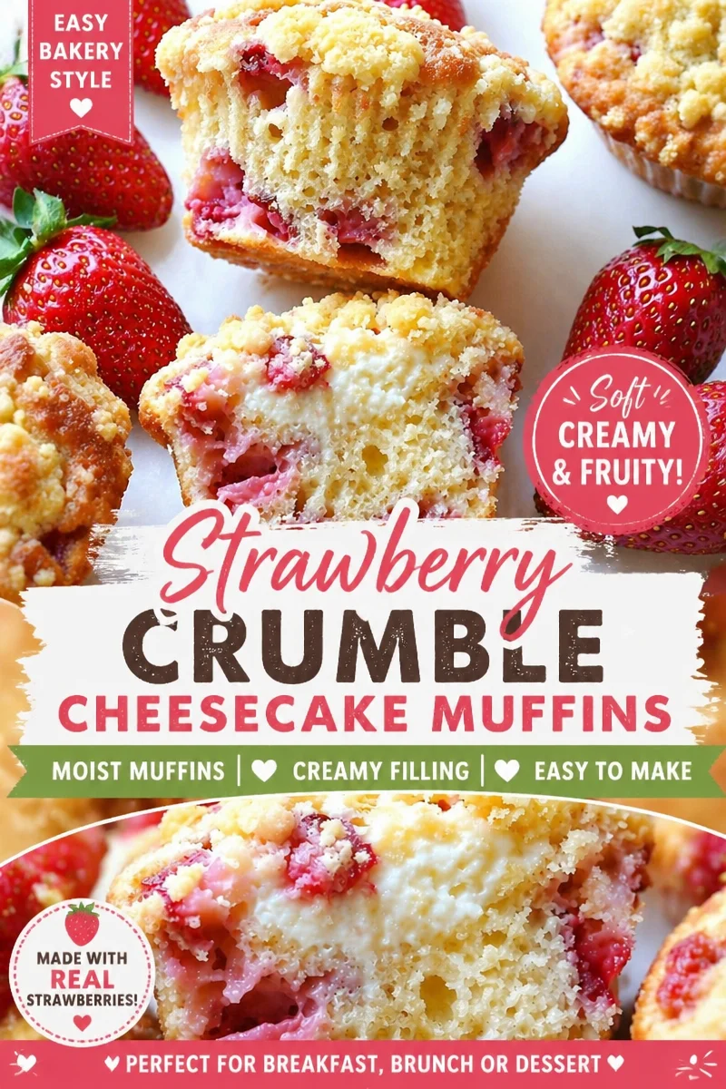 Delicious Strawberry Cream Cheese Muffins to Brighten Your Day