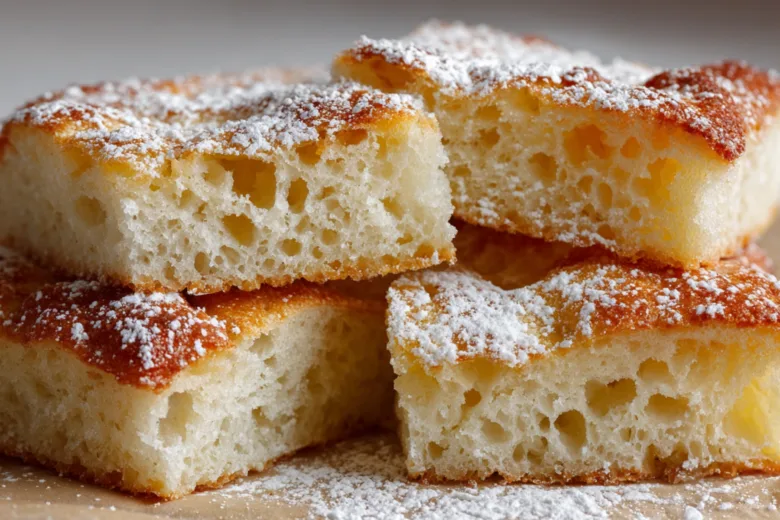 4 ingredient donut focaccia easy recipe