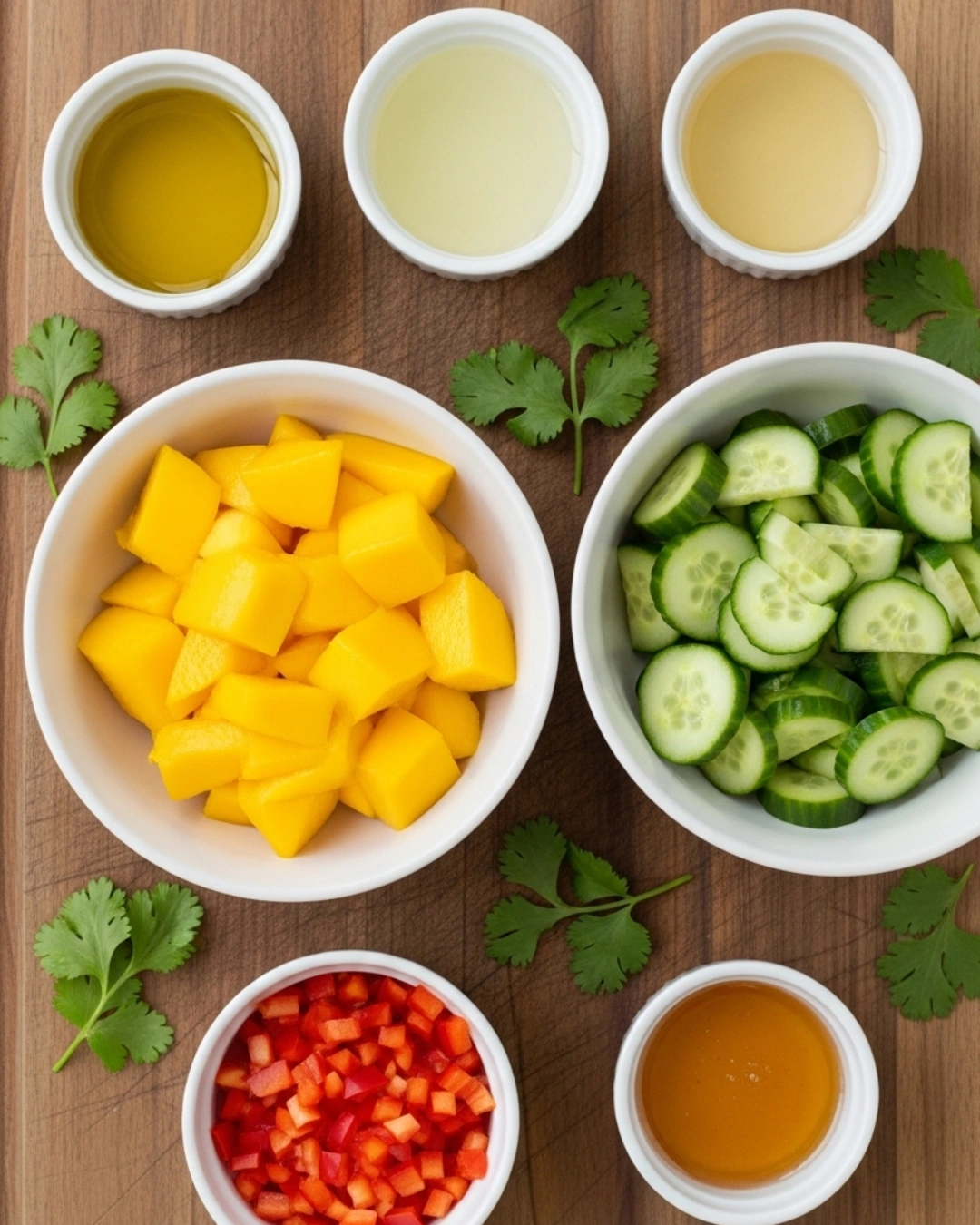 mango cucumber salad ingredients