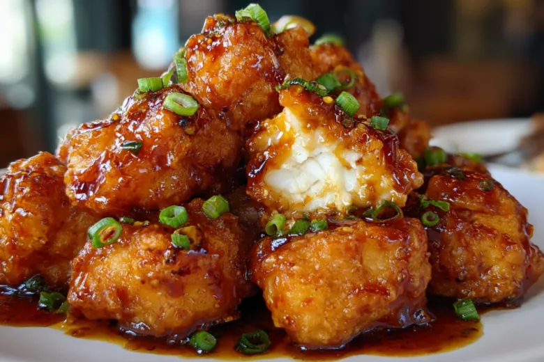 Nashville-style spicy fried fish served with a side of tartar sauce